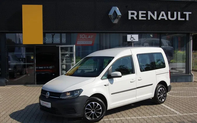 śląskie Volkswagen Caddy cena 62999 przebieg: 172000, rok produkcji 2019 z Poniatowa